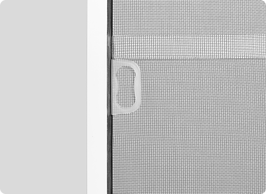 Москитная сетка в цвете Белый2