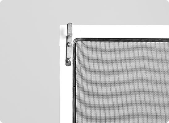 Москитная сетка в цвете Белый3